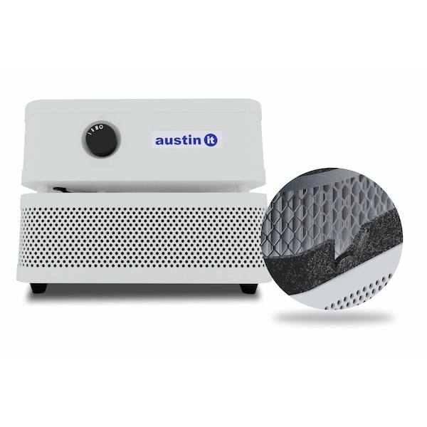 Austin Air it Air Purifier, HEPA Filter , VOC Carbon Wrap, White C100CC1 - main