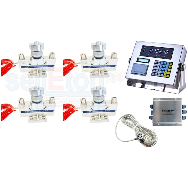 Selleton Scales Double Ended Ball Capture Load Cell, 4 Count, 4PK SL-360-BC-30T-4 - main