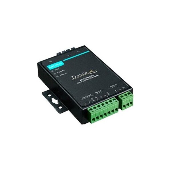 Moxa Rs-232/422/485 To Fiber Optic Converter. Sc Multi-Mode, -40 To 75°C TCF-142-M-SC-T - main