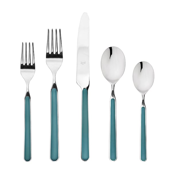 Mepra Fantasia Flatware Set - 20 Pieces - Petroleum 10N722020 - main