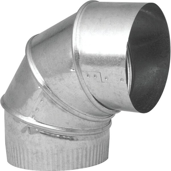 Imperial Adjustable Elbow, 7 in Connection, 28 Gauge, Galvanized Steel GV0300-C - main