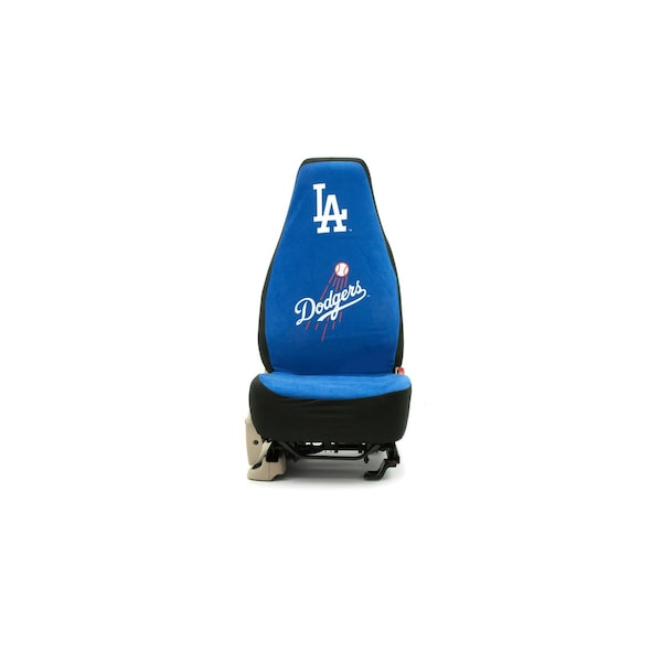 Coverking UNIVERSAL SEAT COVER ULTI-SUEDE WITH LOS ANGELES DODGERS LOGO H6UW3D - main