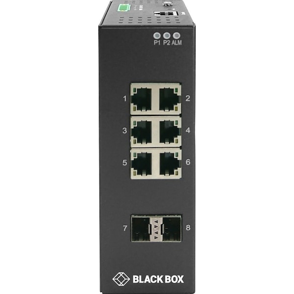 Black Box BLACK BOX Ethernet Switch 6-Port Gigabit Managed LIG1082A - main