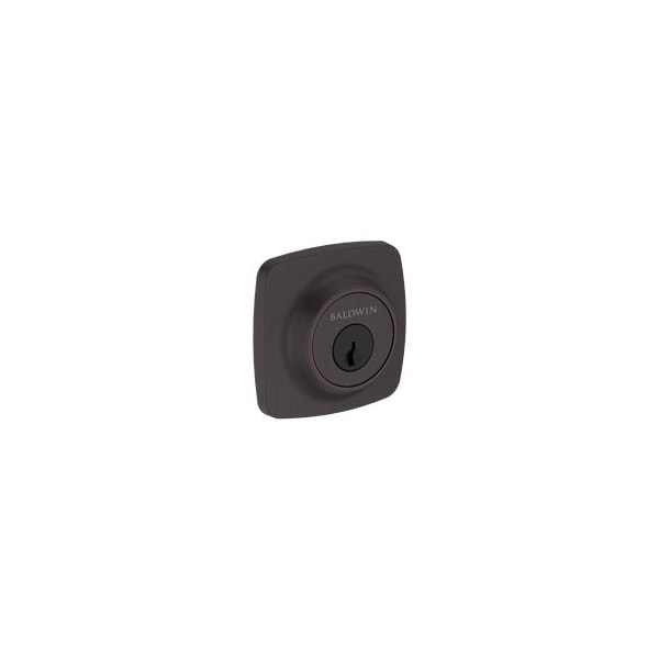 Baldwin Residential Deadbolts Single Cylinder Reversible Venetian Bronze SCSSD112 - main
