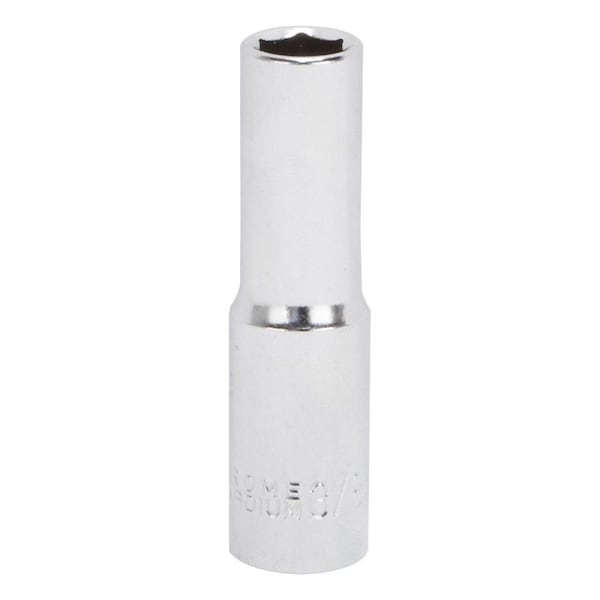 Vulcan Drive Socket, 3/8 in Socket, 3/8 in Drive, 6-Point, Chrome Vanadium Steel, Chrome, MT6495576 MT6495576 - main