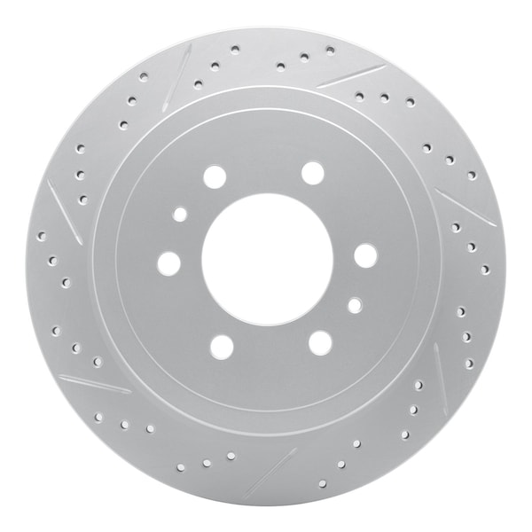 Dynamic Friction Co DFC Geoperformance Rotor - Drilled and Slotted 830-54188L - main