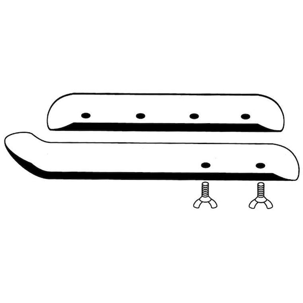 Jorgensen Laboratories Mason-Meta Splint Large, 2 1/2"W, 14"L J0651G - main