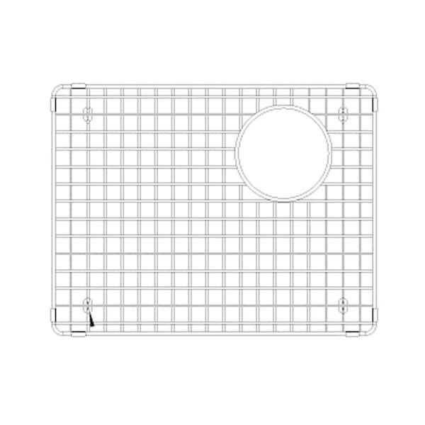 Blanco Stainless Steel Sink Grid (Precis Cascade Super Single) 231640 - main