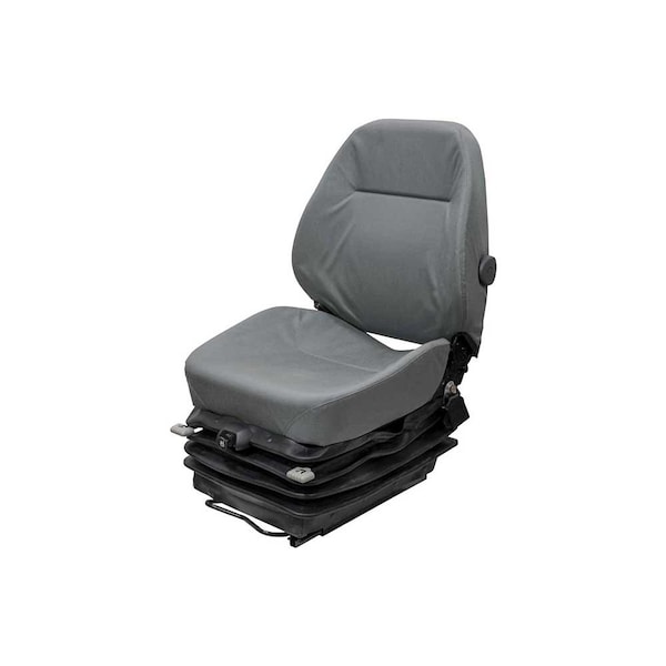 Uni Pro 1010 Air Suspension Seat 24-Volt Gray Fabric 7919 - main
