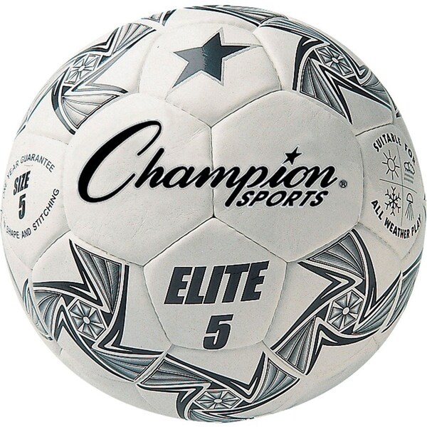 Champion Sports Elite Soccer Ball, White & Black - Size 5 ELITE5 - main