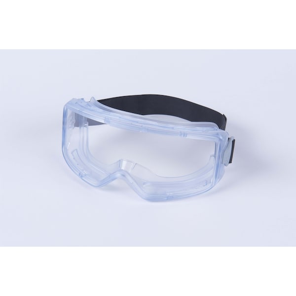 3M Safety Goggles, Clear Acetate Lens, Anti-Fog & Anti-Scratch, Indirect Vented, Neoprene Strap, 3000 Series GG3201-AAF - main