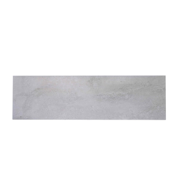 Apollo Tile Platinum Gray 11.4 in x 39.4 in Ceramic Matte Floor and Wall Tile 12.45 sqft/case, 4PK AURIGRI1240 - main