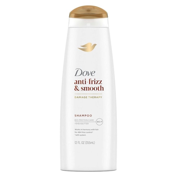 Dove Anti-Frizz and Smooth Shampoo, 12 Fluid Ounce, 6PK 64352122 - main