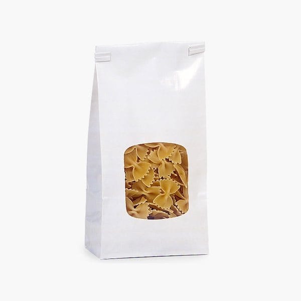 Nashville Wraps 500 1 lb White Window Coffee Bags4-3/4x2-1/2x9-1/2, 500PK 300250 - main