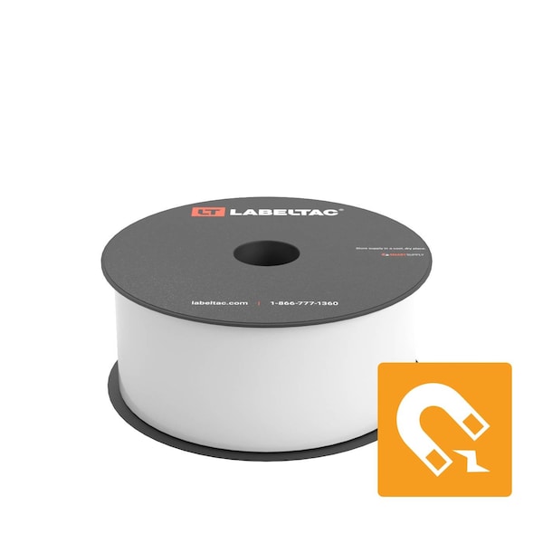 Labeltac Magnetic Supply 2in x 25ft LT4/Pro X, White LT202M - main