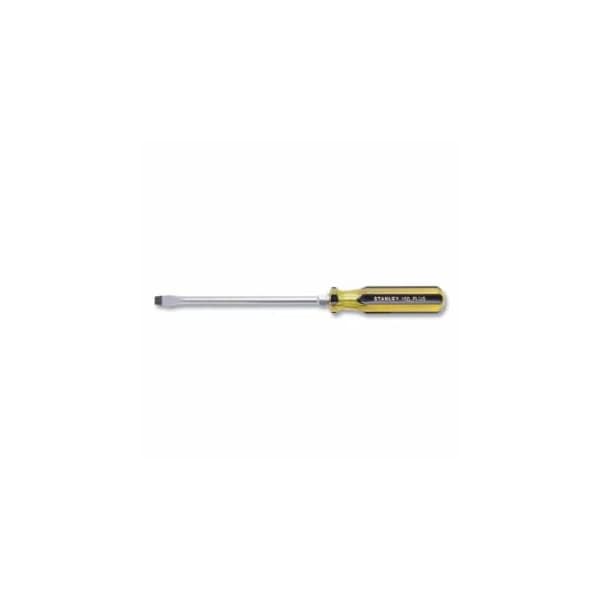 Stanley 100 Plus Square Blade Standard Tip Screwdriver, 3/8 in tip, 13-1/4 in L 680-66-168-A - main