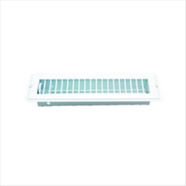 Ap Products 13640 Floor Register 2.25 x 10 In. White RV Parts A1W-13640 - main