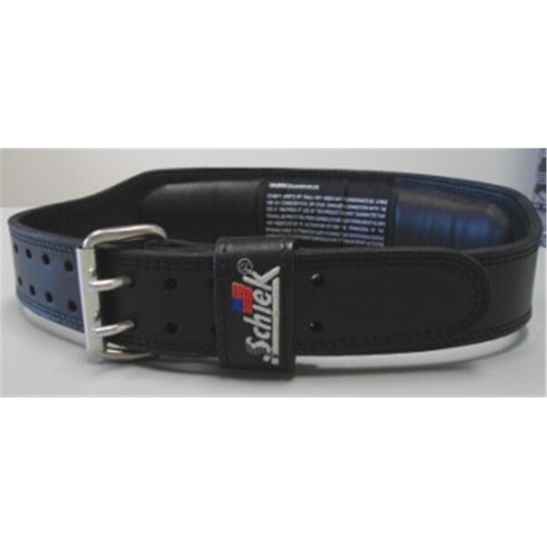Schiek Sports Black Leather Jay Cutler Signature Belt - Double Prong Buckle - Small SC441934 - main
