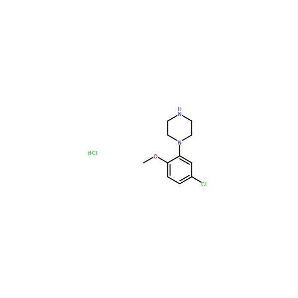 Ak Scientific 1-(5-Chloro-2-methoxyphenyl)-piperazine hydrochloride (1g), CAS 99857-72-4 4732AF-1g - main