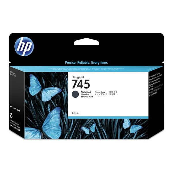 Hp 745 (F9J99A) Matte Black Original Ink Cartridge (130 ml) F9J99A - main