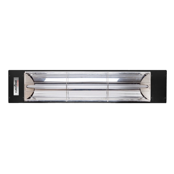 Eurofase 304 SS 39in Single Element 2000W 240V Heater, Black, Standard Decor Plate EF20240B - main