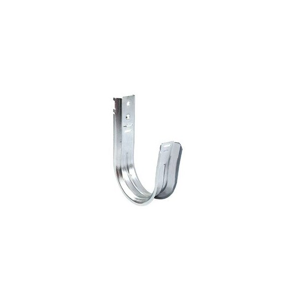 Cable Wholesale 4 Inch J-Hook, Wall Mount Style with Retainer Clips, 25 pack 92J1-40004 - main