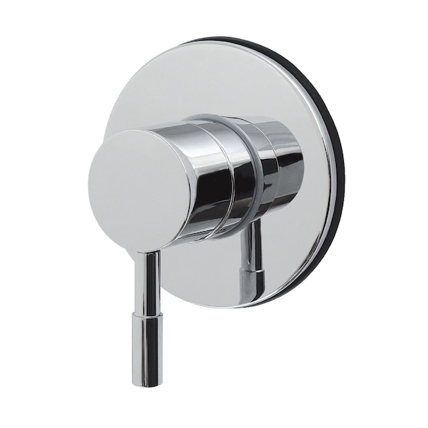 Kingston Brass Single-Handle Six-Way Diverter Valve with Round Trim Kit, Polished Chrome KS4031DL - main