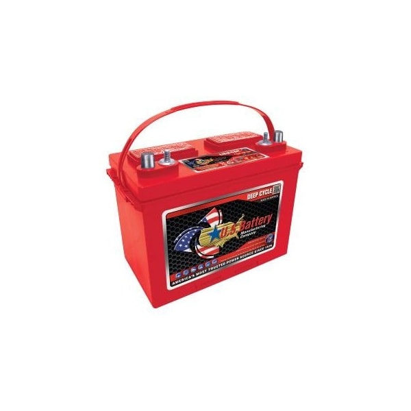 Us Battery 12V 85Ah Deep Cycle Battery, FLA, SAE/Bolt Terminal 803443 - main