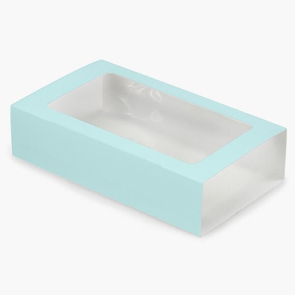 Nashville Wraps Aqua Macaron and Cookie Sleeve with Window, 8.25x5x2, 100PK MCSDAQ - main