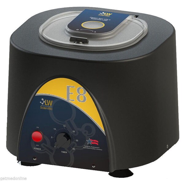Lw Scientific USA E8F FIXED Speed, 8-place angled, 3-15ml, 3500, timer, 90-240v LW330605 - main