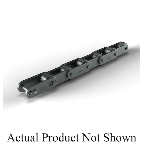 Hkk Chain HKK Heavy Series Double Pitch Car Lg Riv Conv, 50 ft OAL, 1.5P, 7/8 Dia x .5 W, 1/8 THK Plate, AS DC062R1B - main