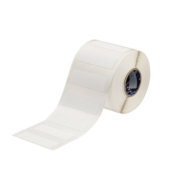 Brady J2000 PermaShield Polyester Labels for BradyJet Printers 1in H x 3in W 750/RL J20PSL-18-2475 - main