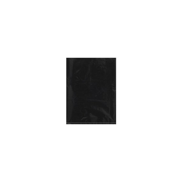 Bubblefast 1000-9 x 12'' - 2 Mil Black Flat Poly Bags, 1000PK BFPB480BK - main