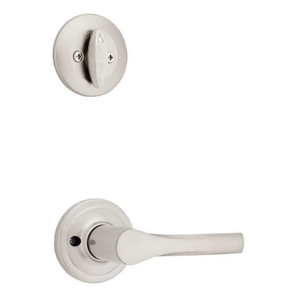 Kwikset Henley Lever Interior Single Cylinder Handleset Trim for Both 800 and 687 Series 966HYL-15.UNIV - main