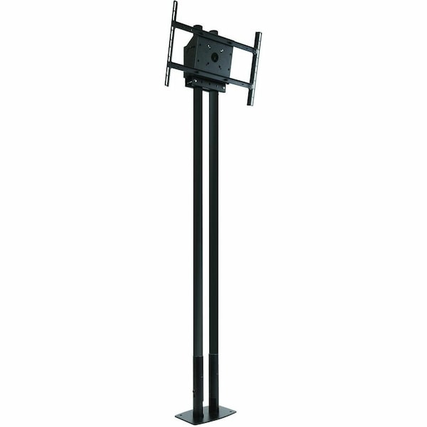 Peerless Industries DUAL POLE FREE STANDING MOUNT FOR 46 TO 90 TVS W/BLACK POLES MOD-FPP2KIT200-B - main