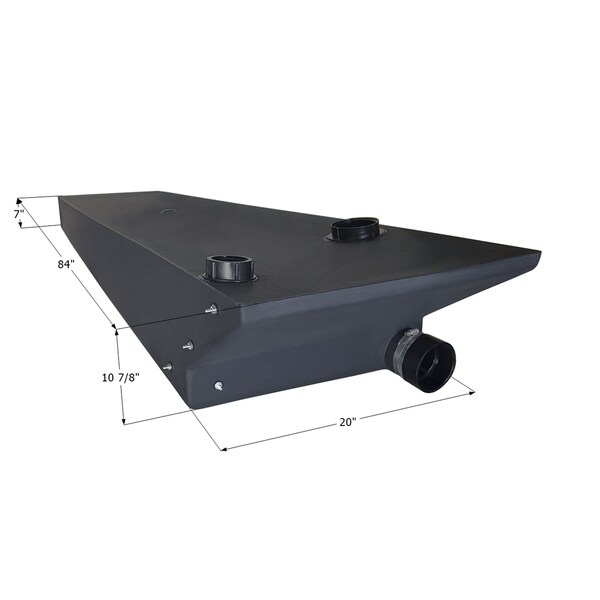 Icon Holding Tank H3658 for Jayco 5th Wheel Travel Trailer - 84in x 20in x 10-7/8in, 53 Gallon 14297 - main
