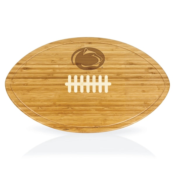 Picnic Time Family Of Brands NCAA Penn State Nittany Lions Kickoff Football Cheese Board - Novelty Charcuterie Board 908-00-505-493-0 - main