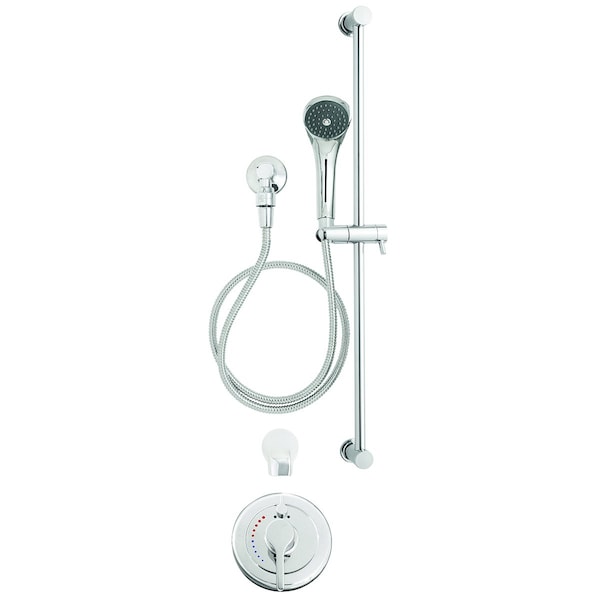 Speakman Diverter Trim, Shower, and Tub Package (Valve Not Included), 1.75 GPM, Polished Chrome SLV-3450-E175 - main