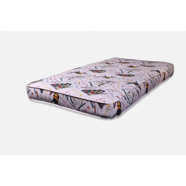 Homeroots 6" Foam Fibre Foam Mattress 415577 - main