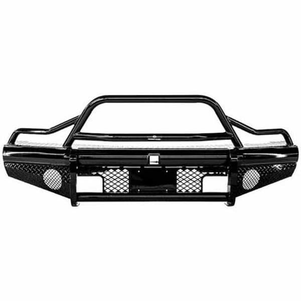 Ilc Repl. For Gmc Sierra 2500 Hd Year 2011 Ranch Hand Legend Black Steel Bullnose Front Bumper W H WZ-EHKF-X - main