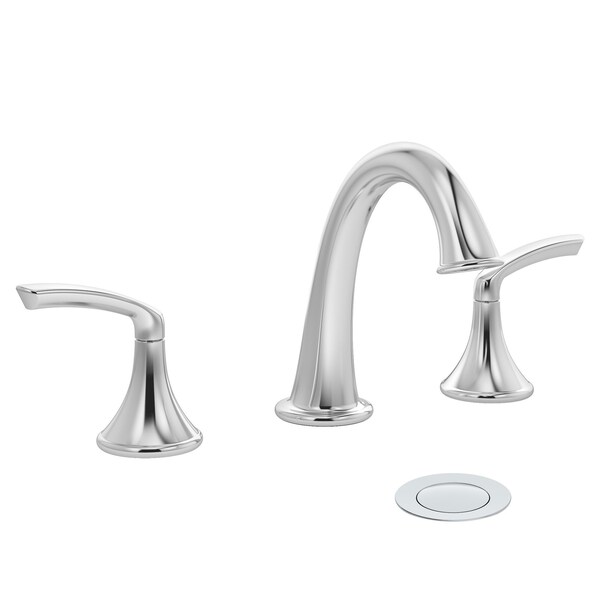 Symmons Elm Widespread Two-Handle Bathroom Faucet with Push Pop Drain Assembly (1.0 GPM) SLW5512PP - main