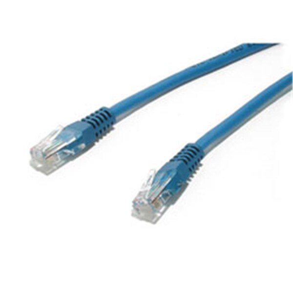 Ezgeneration 12 ft Blue Molded Category 5e- 350 MHz- UTP Patch Cable EZ688418 - main