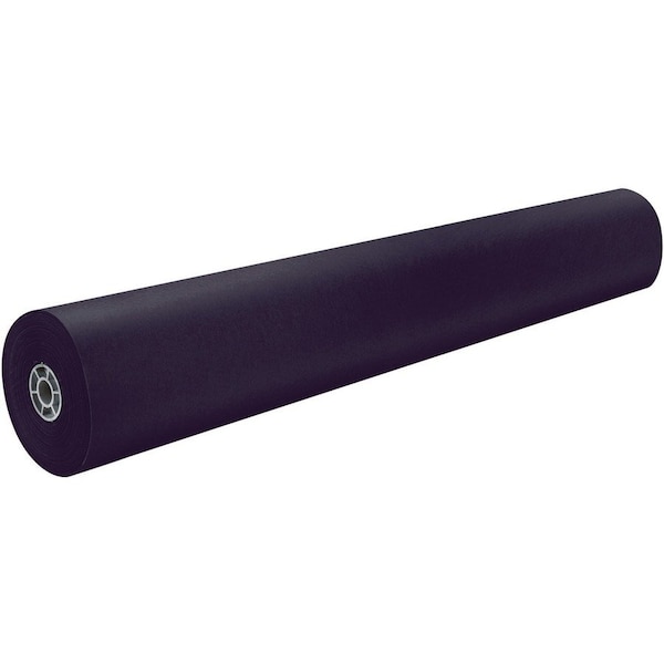 Pacon Corporation Pacon 67301 Spectra ArtKraft Duo-Finish Paper Heavyweight 36 x 1000 Roll Black 67301 - main