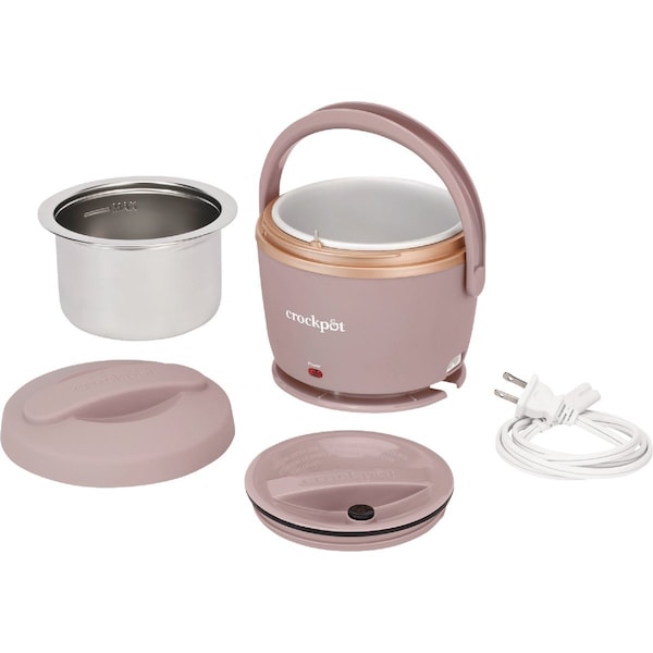 Crock-Pot Lunch Crock 20 Oz. Pink Food Warmer 2158951 - main
