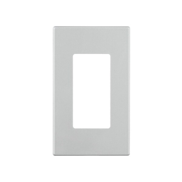 Leviton Wall Plate Decora White 1 gang Polycarbonate Rocker White 80301-W - main