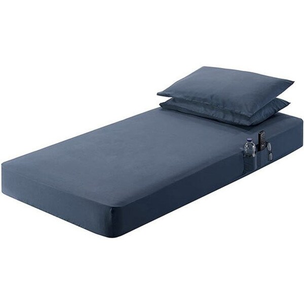 Ilc FREIGHTLINER CASCADIA 113 YEAR 2012 39 X 80 X 10 INCH BLUE BED SHEET Replacement Body Panel FRTLNR CASC 113 2012 39 X 80 X 10 INCH BLUE BED SH - main