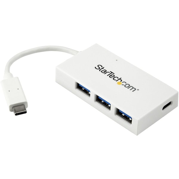 Startech.Com 4 Port USB C Hub 5Gbps 3 USB-A/1 USB-C HB30C3A1CFBW - main