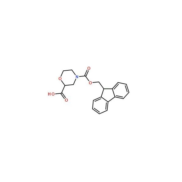 Ak Scientific 4-Fmoc-2-morpholinecarboxylic acid (5g), CAS 312965-04-1 Z5827-5g - main