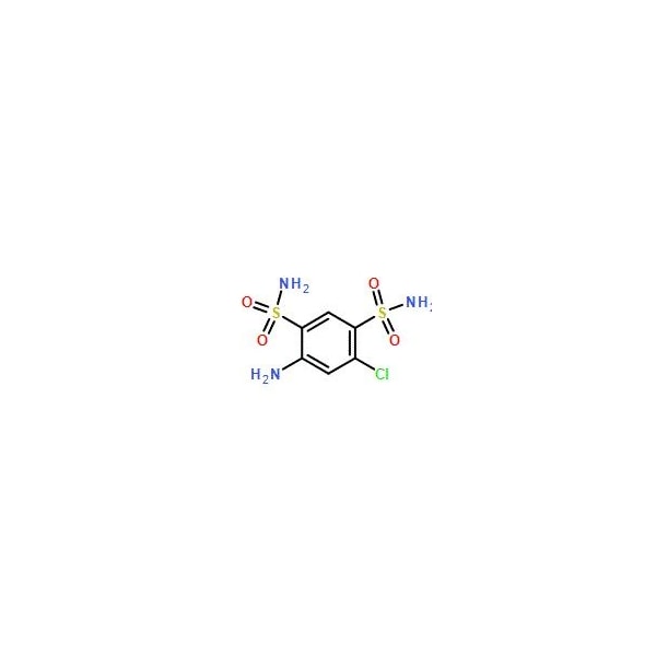 Ak Scientific 4-Amino-6-chloro-1, 3-benzenedisulfonamide (500g), CAS 121-30-2 G771-500g - main