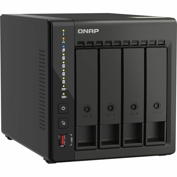 Qnap 4 BAY NVR, 8CH MAX CHANNELS 24, VMS BUILT-IN, IP SURVEILLANCE, HDMI OUTPUT FOR LOCAL QVP-41C-US - main